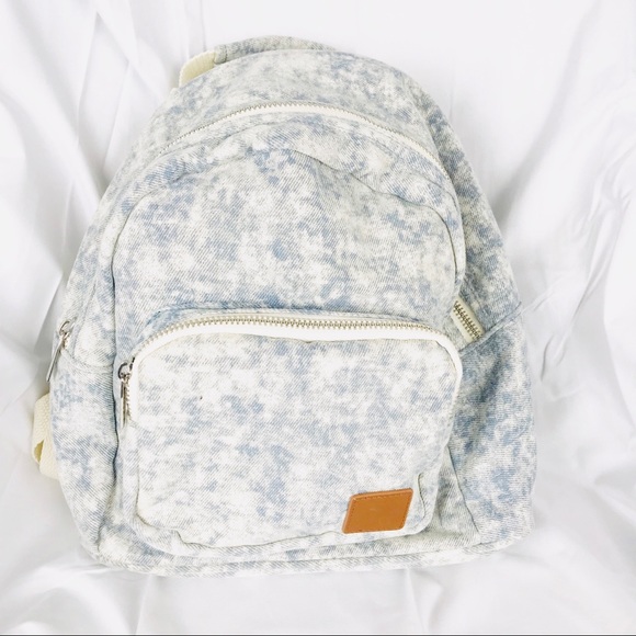 wild fable Handbags - Wild Fable Mini Denim Backpack Adjustable Strap
